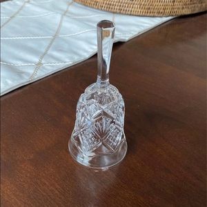 Cut Glass Crystal Bell Figurine